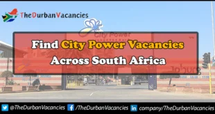 City Power Vacancies
