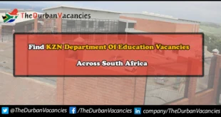 KZN Department Of Education Vacancies
