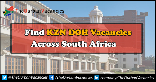KZN DOH Vacancies