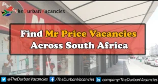 Mr Price Vacancies