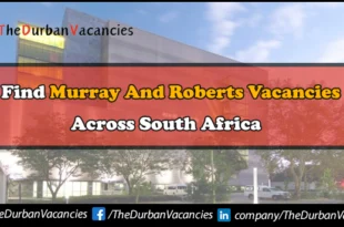 Murray And Roberts Vacancies