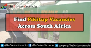 Pikitup Vacancies