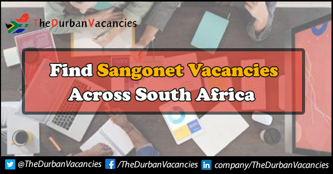 SANGONeT Vacancies