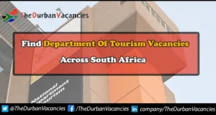 Department Of Tourism Vacancies